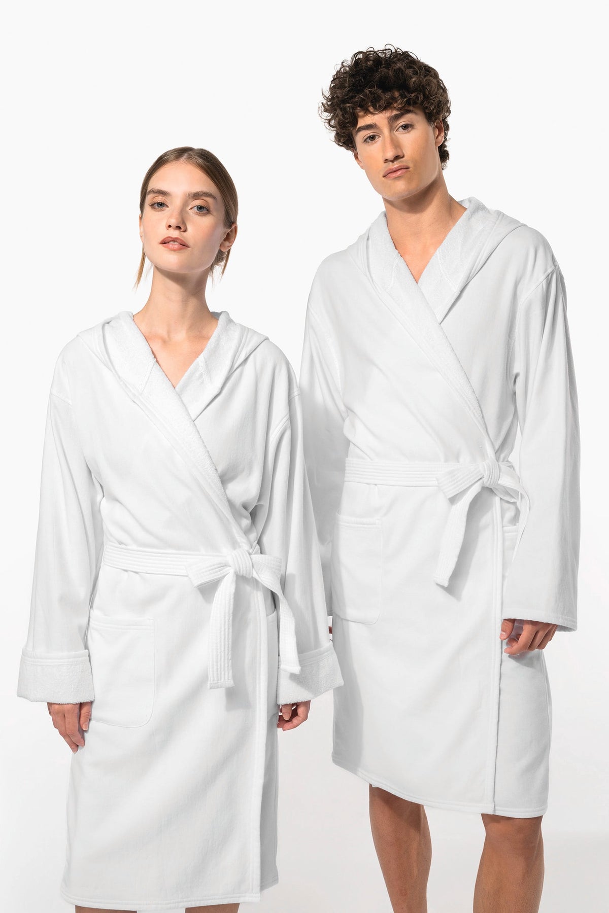 Kariban K140 Biologische badjas met capuchon