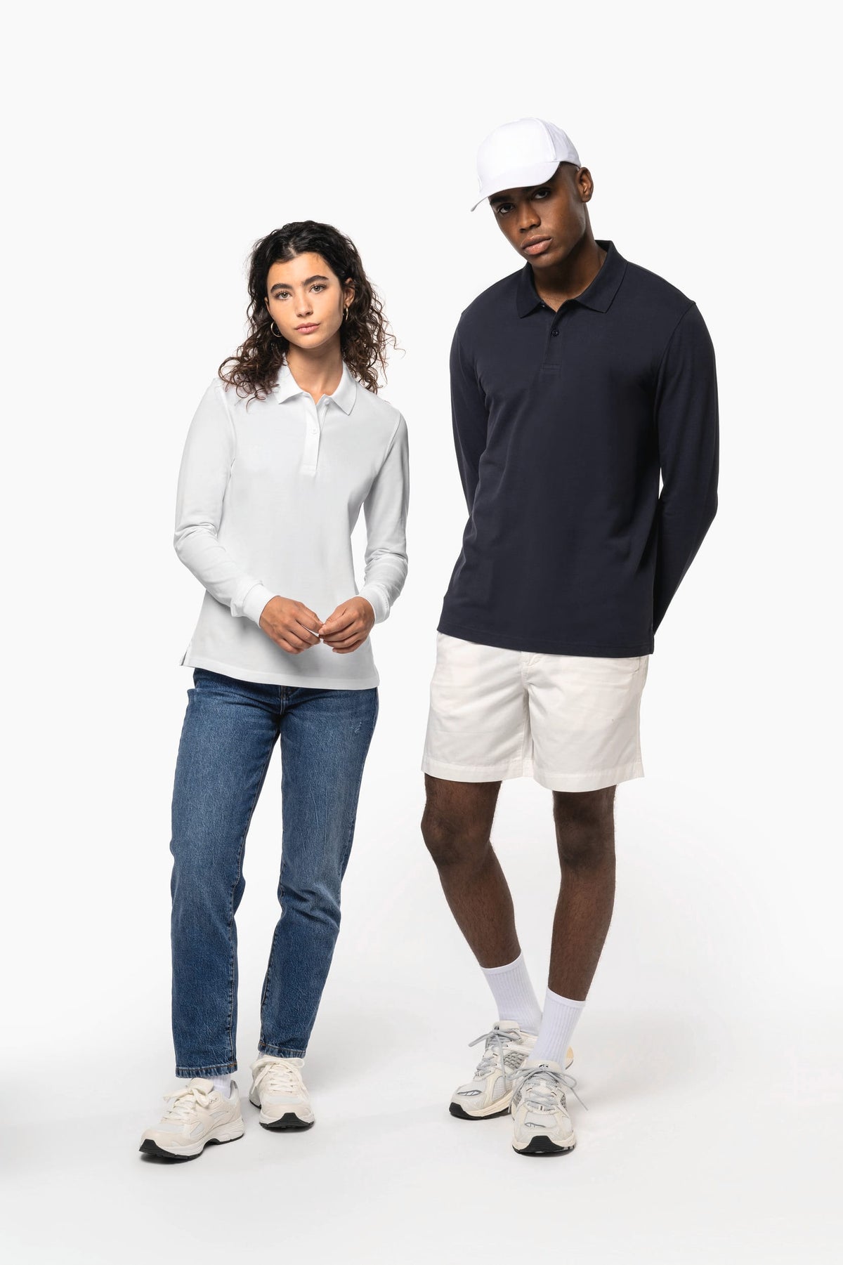 Kariban K2028 Bio180 piqué damespolo lange mouwen