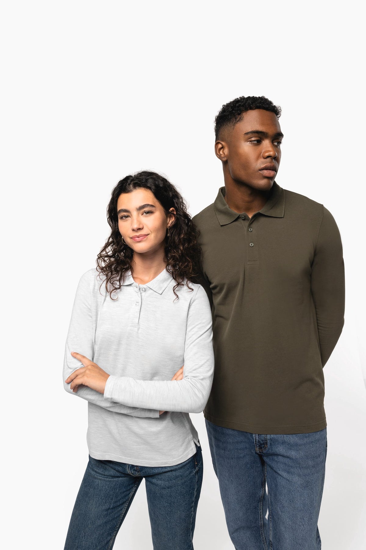 Kariban K244 Damespolo lange mouwen