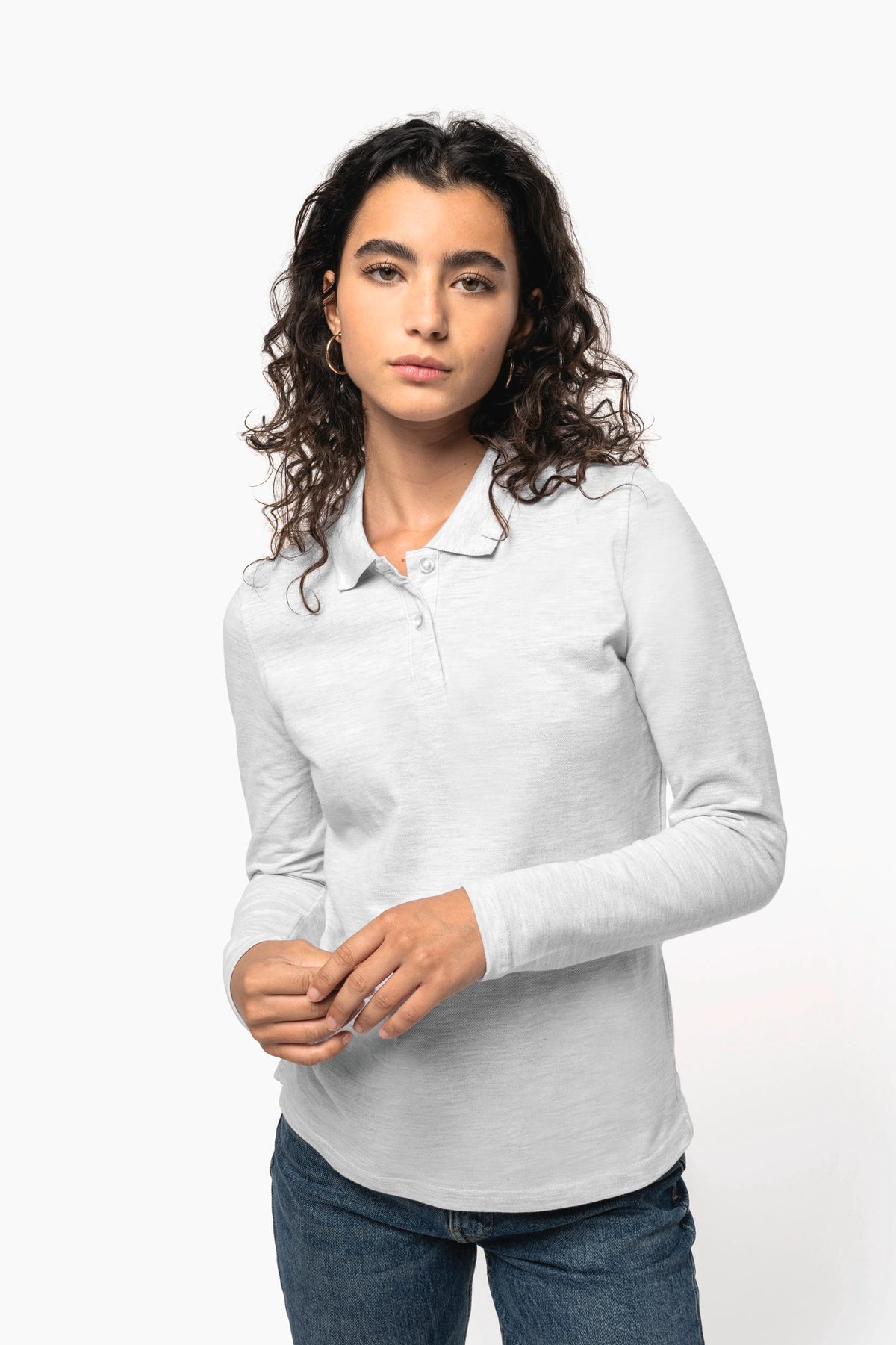 Kariban K244 Damespolo lange mouwen
