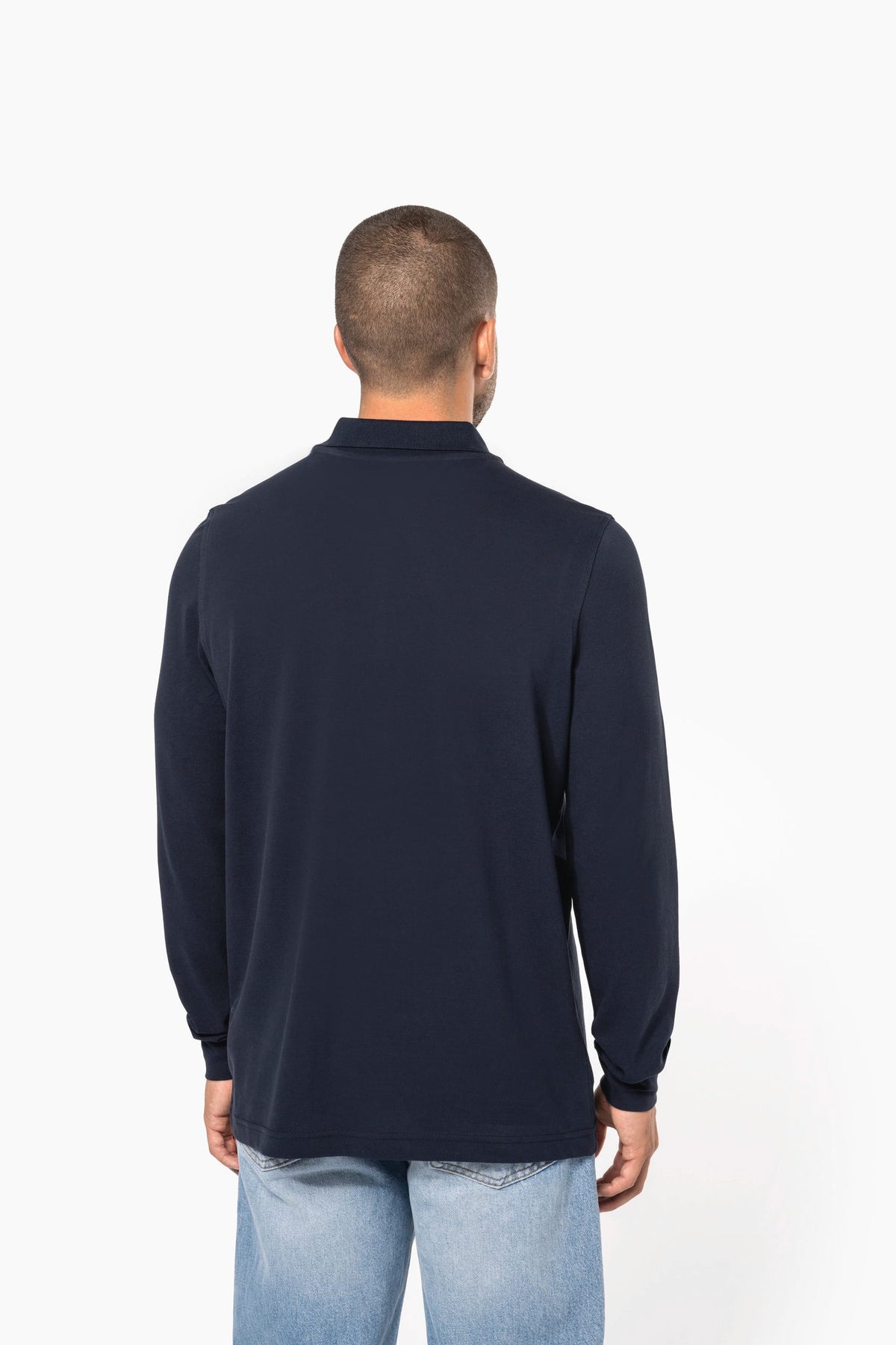 Kariban K256 Piqué-herenpolo lange mouwen