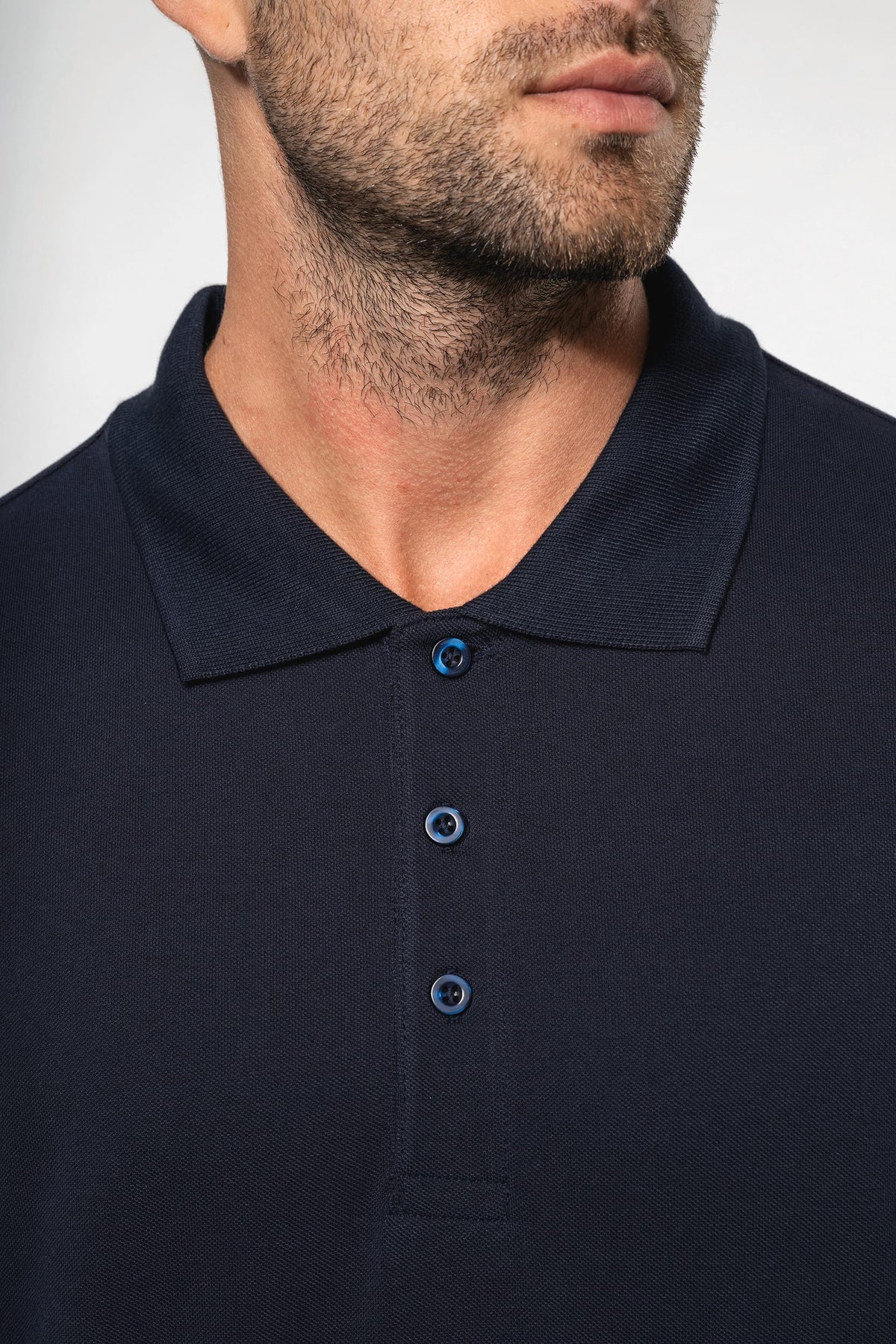Kariban K256 Piqué-herenpolo lange mouwen