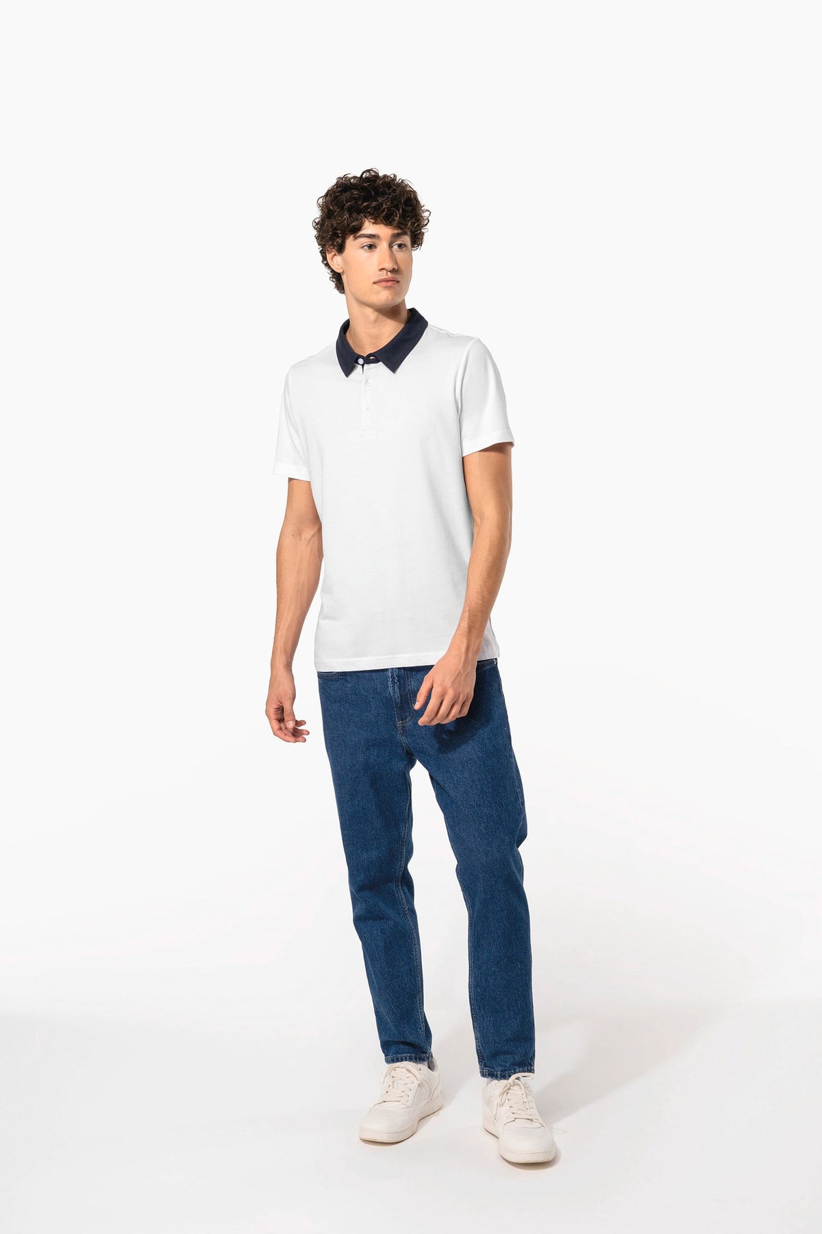 Kariban K260 Tweekleurige herenpolo jersey