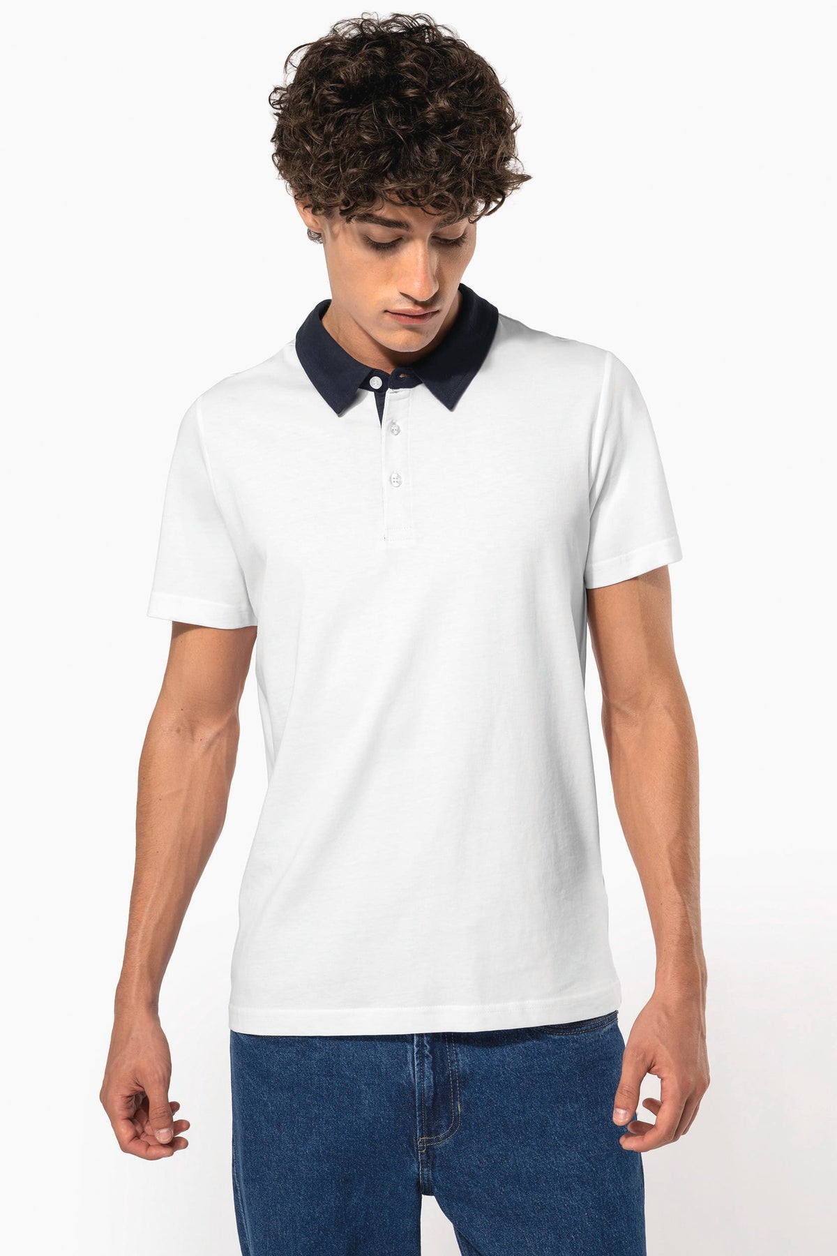 Kariban K260 Tweekleurige herenpolo jersey