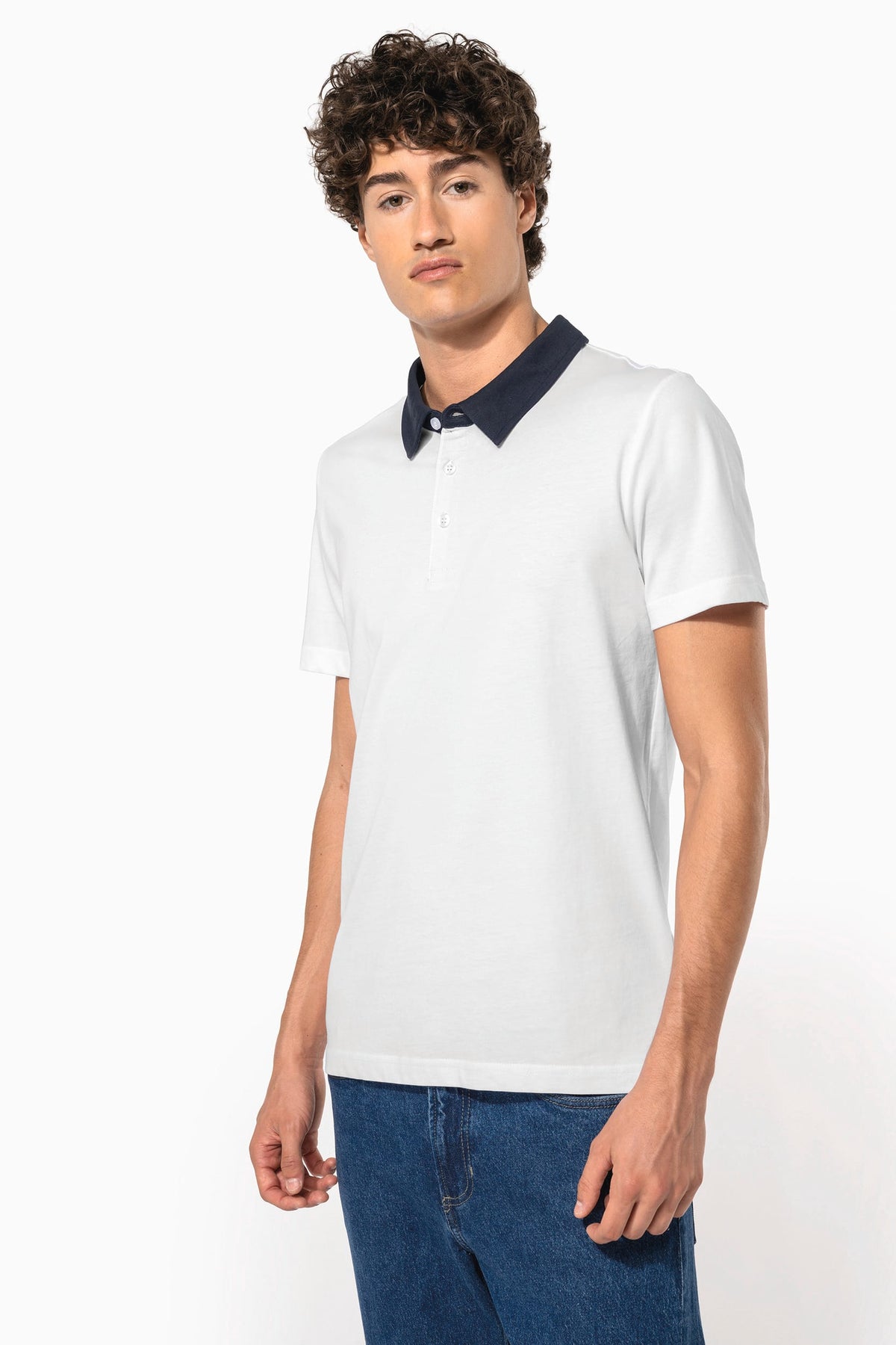 Kariban K260 Tweekleurige herenpolo jersey