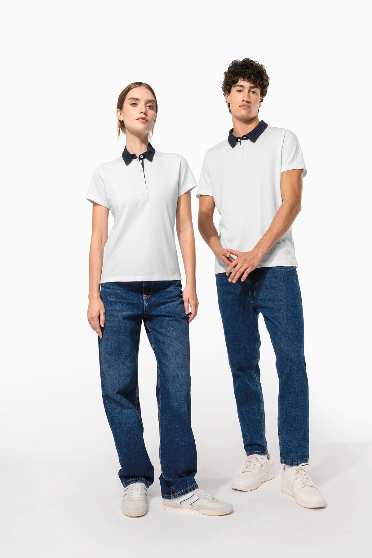 Kariban K261 Tweekleurige damespolo jersey