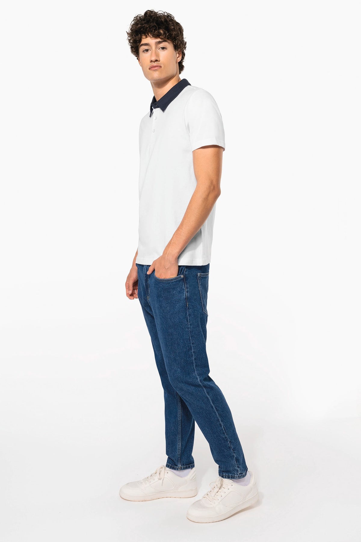Kariban K260 Tweekleurige herenpolo jersey