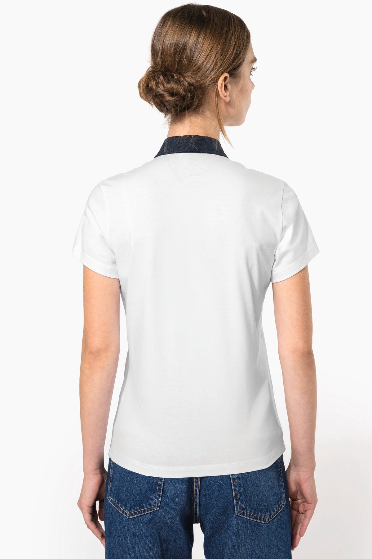 Kariban K261 Tweekleurige damespolo jersey
