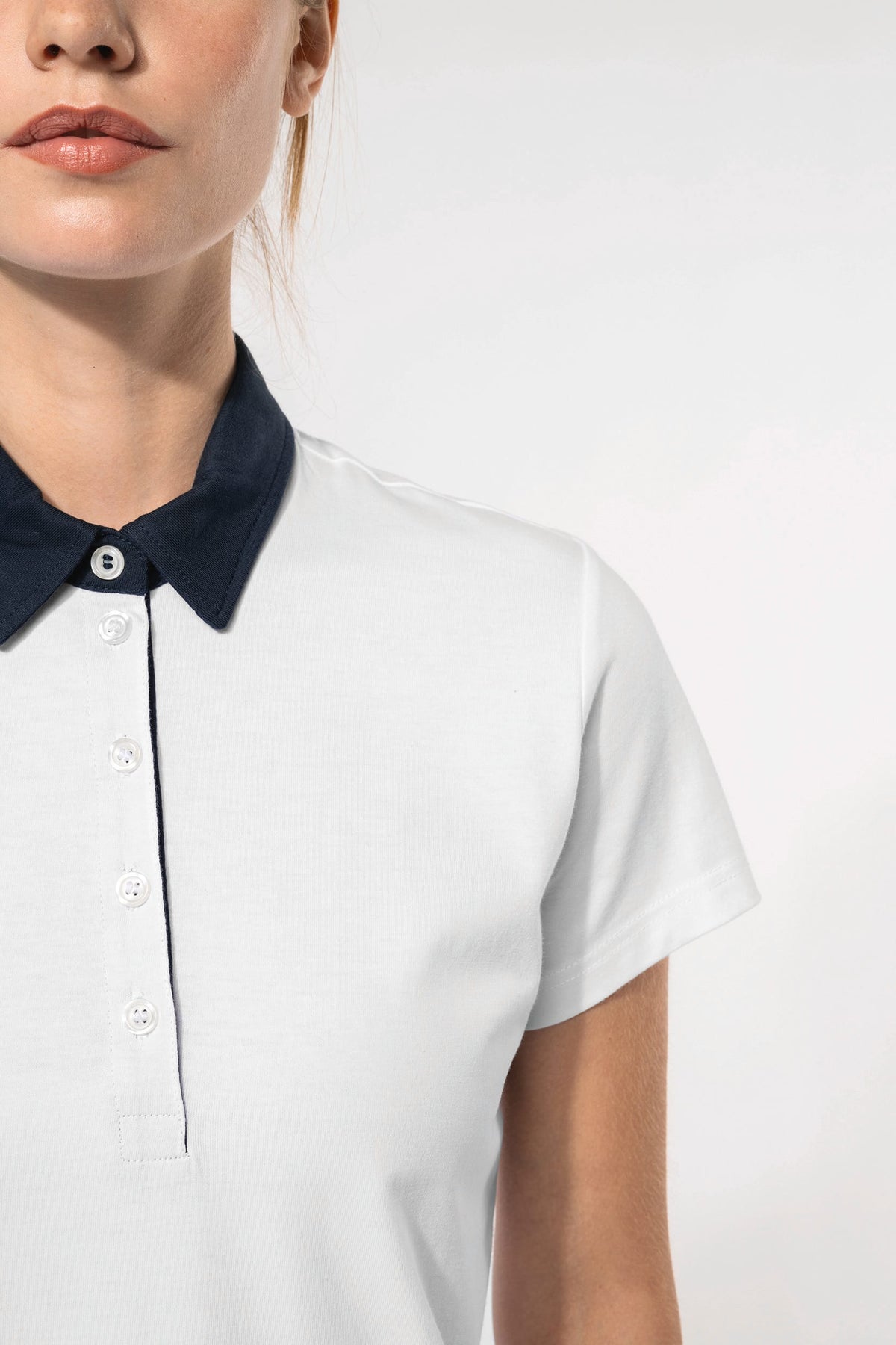 Kariban K261 Tweekleurige damespolo jersey