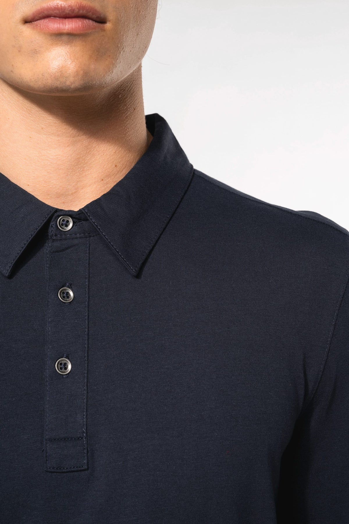 Kariban K264 Herenpolo lange mouwen van jersey