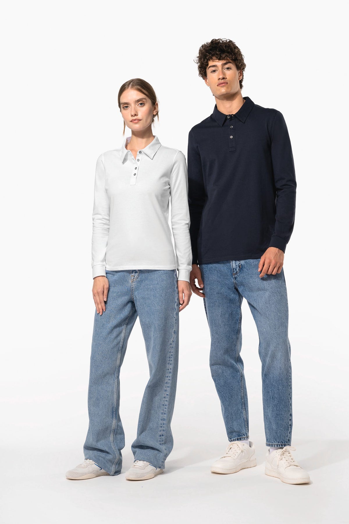 Kariban K264 Herenpolo lange mouwen van jersey
