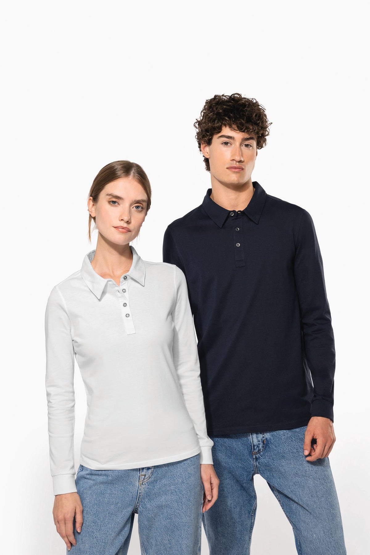 Kariban K264 Herenpolo lange mouwen van jersey