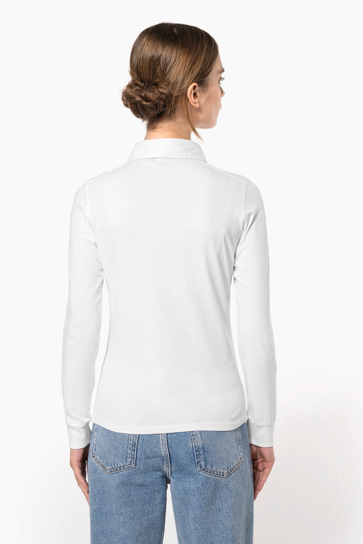 Kariban K265 Damespolo lange mouwen van jersey