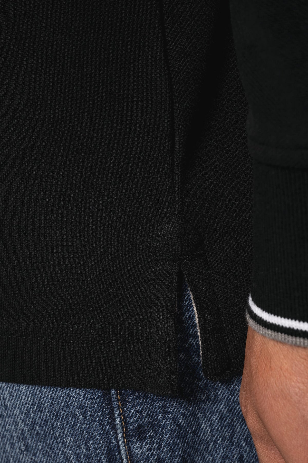 Kariban K280 Heren polo van piquétricot met lange mouwen