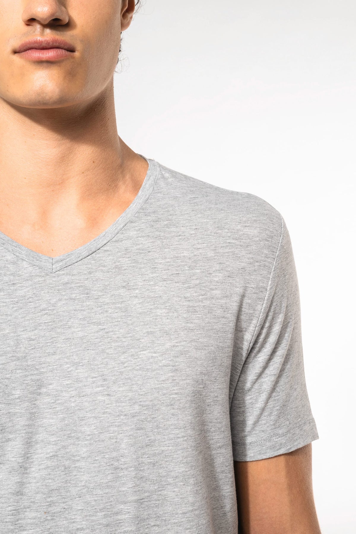 Kariban K3014 T-shirt korte mouwen V-hals
