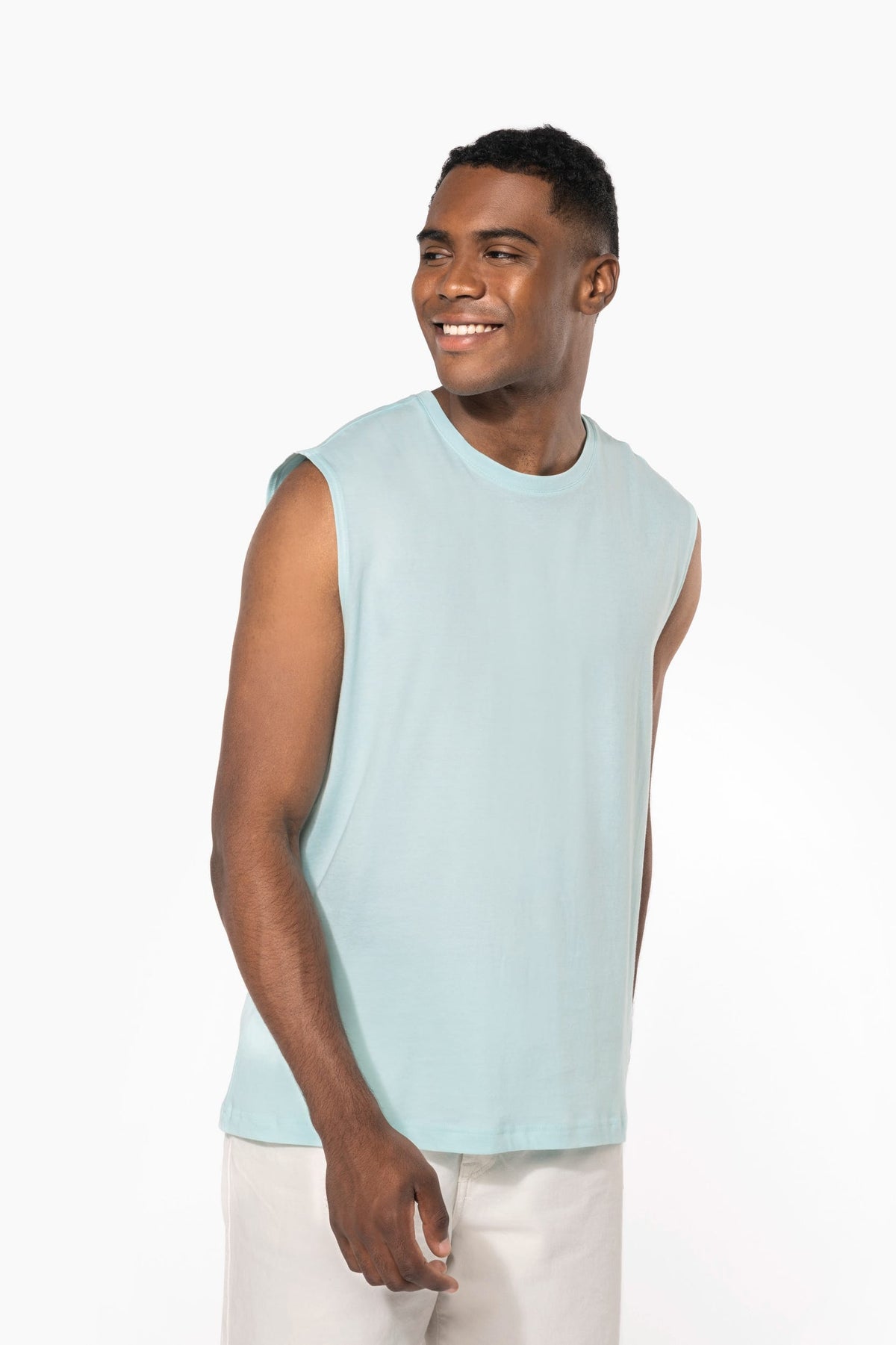 Kariban K3022IC Mouwloos heren T-shirt Bio 150 IC