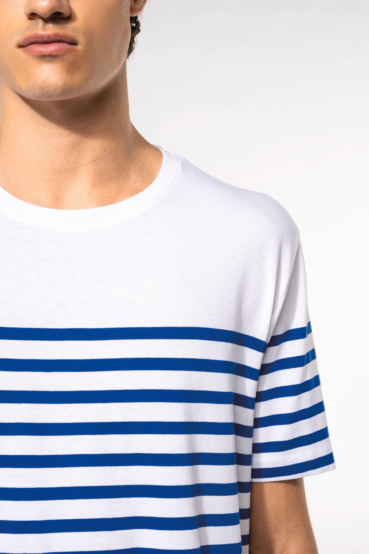Kariban K3033 Marine-T-shirt ronde hals Bio heren