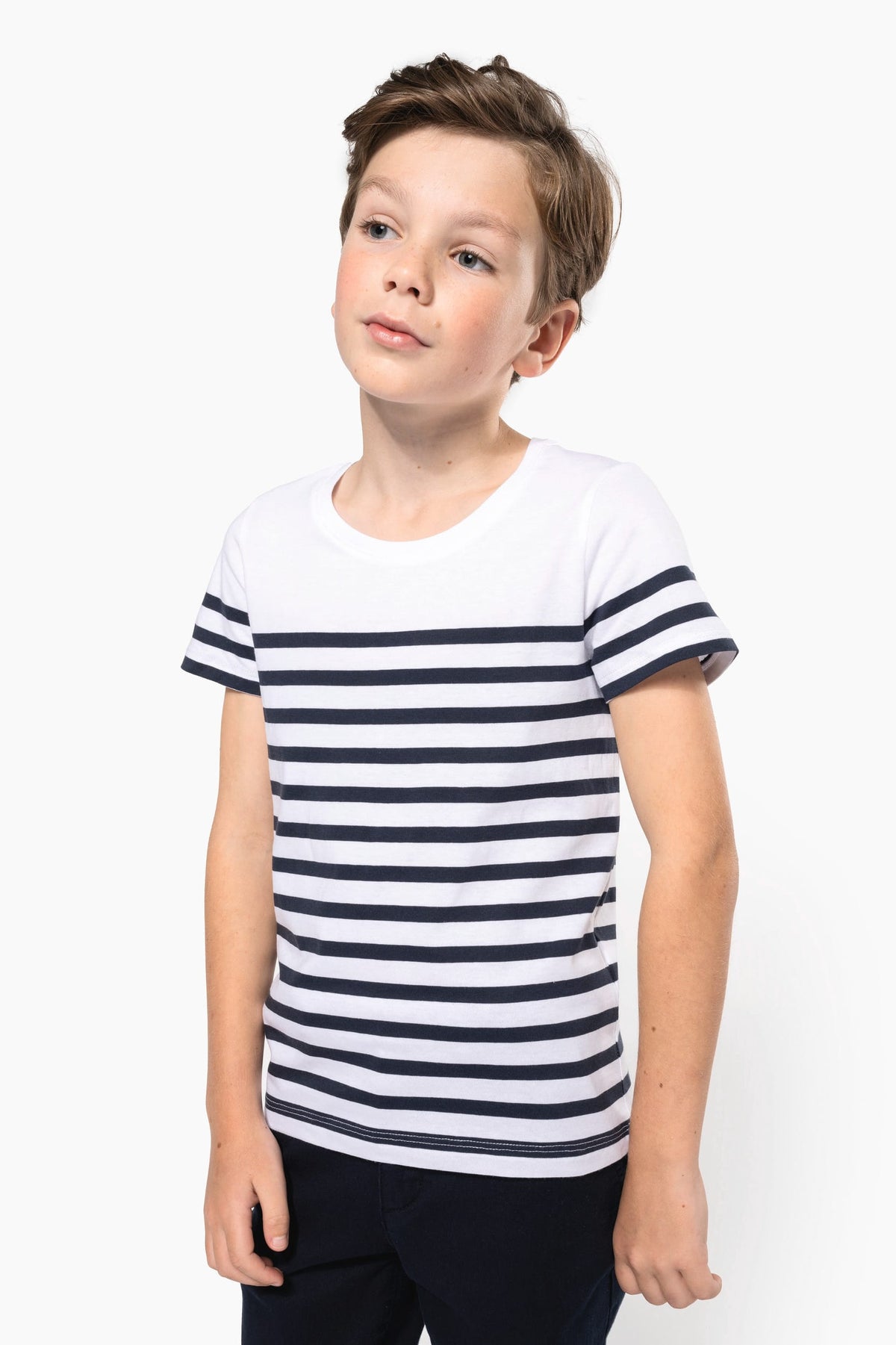Kariban K3035 Matrozenshirt ronde hals Bio