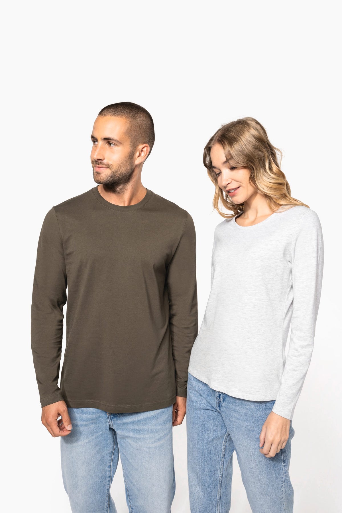 Kariban K383 Dames T-shirt ronde hals lange mouwen