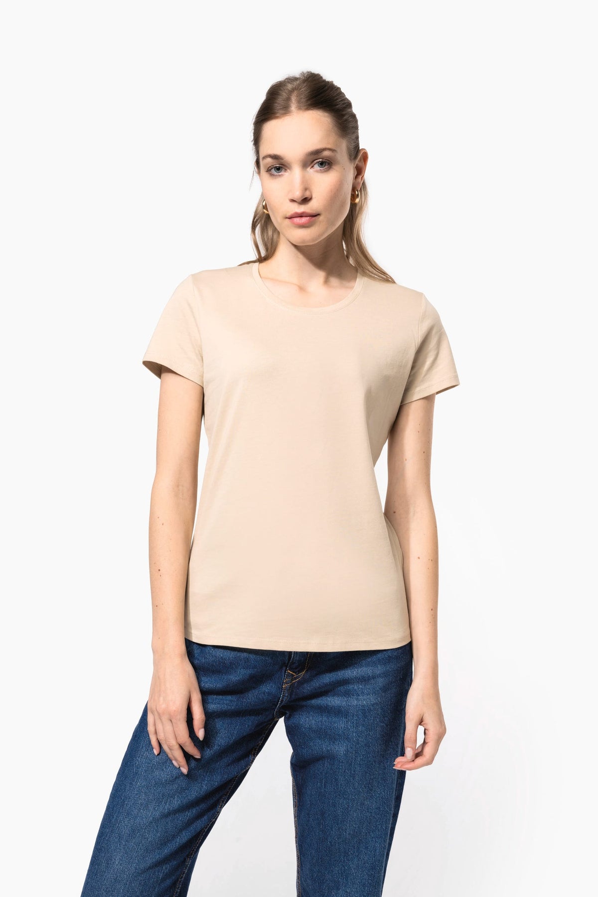 Kariban K380 Dames T-shirt ronde hals korte mouwen