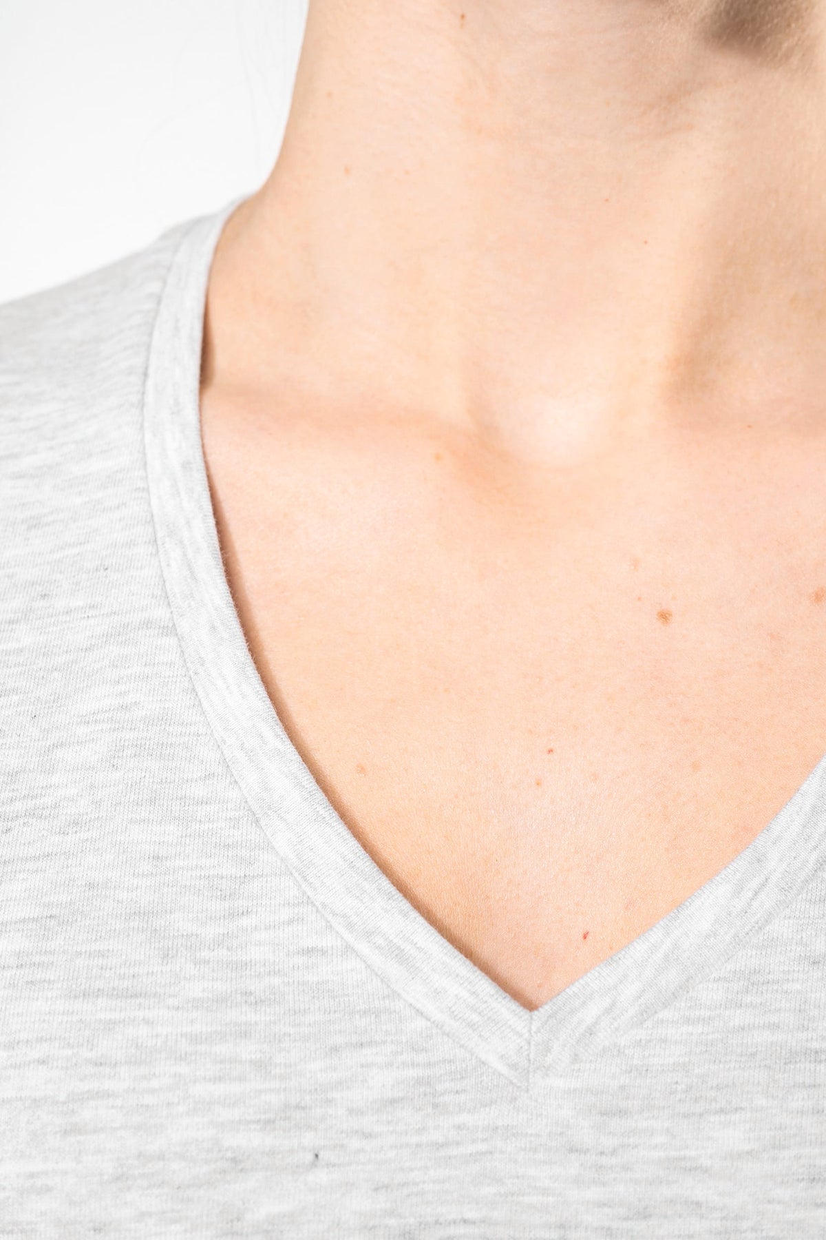 Kariban K381 Dames T-shirt v-hals met korte mouwen