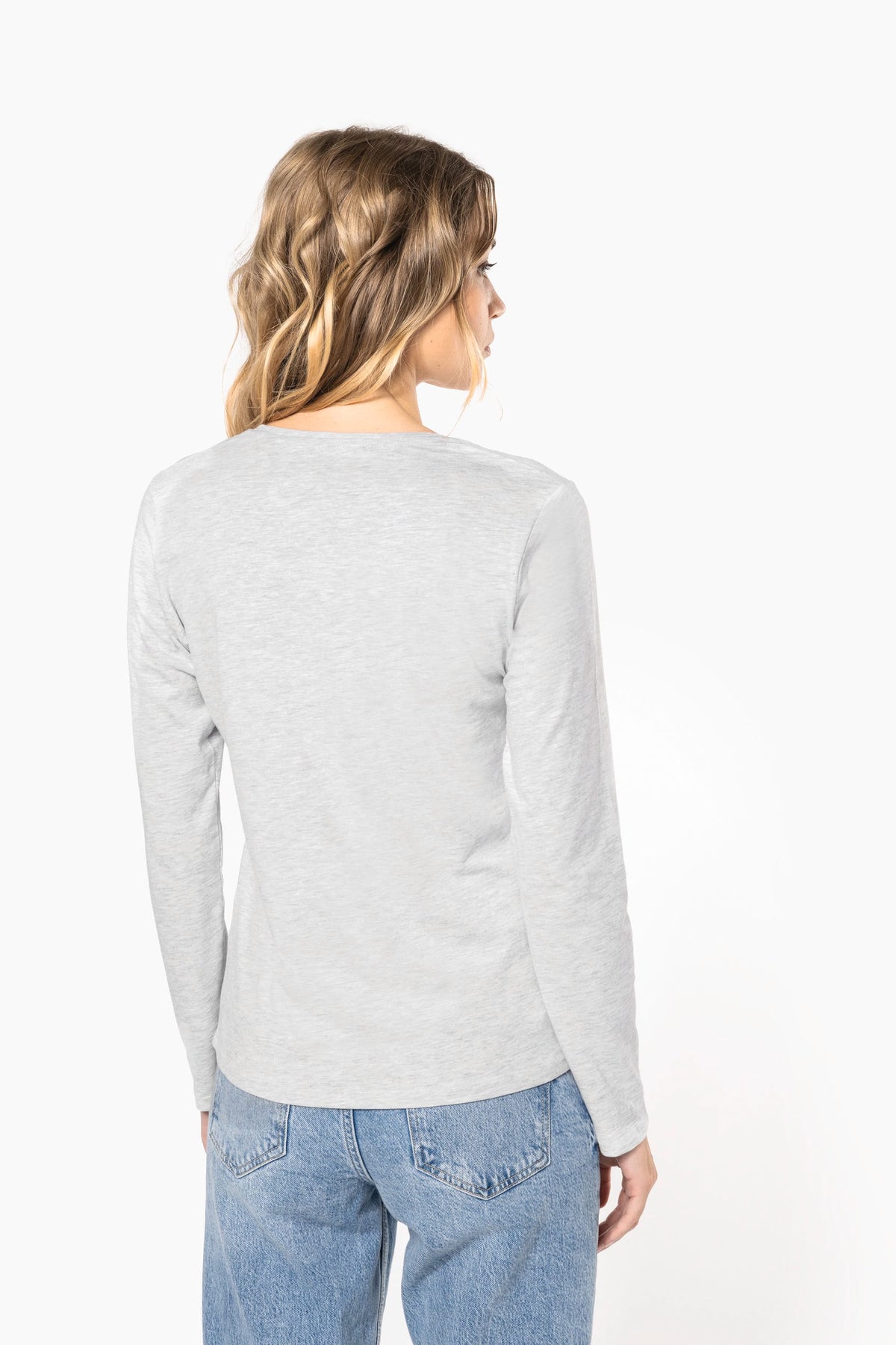 Kariban K383 Dames T-shirt ronde hals lange mouwen