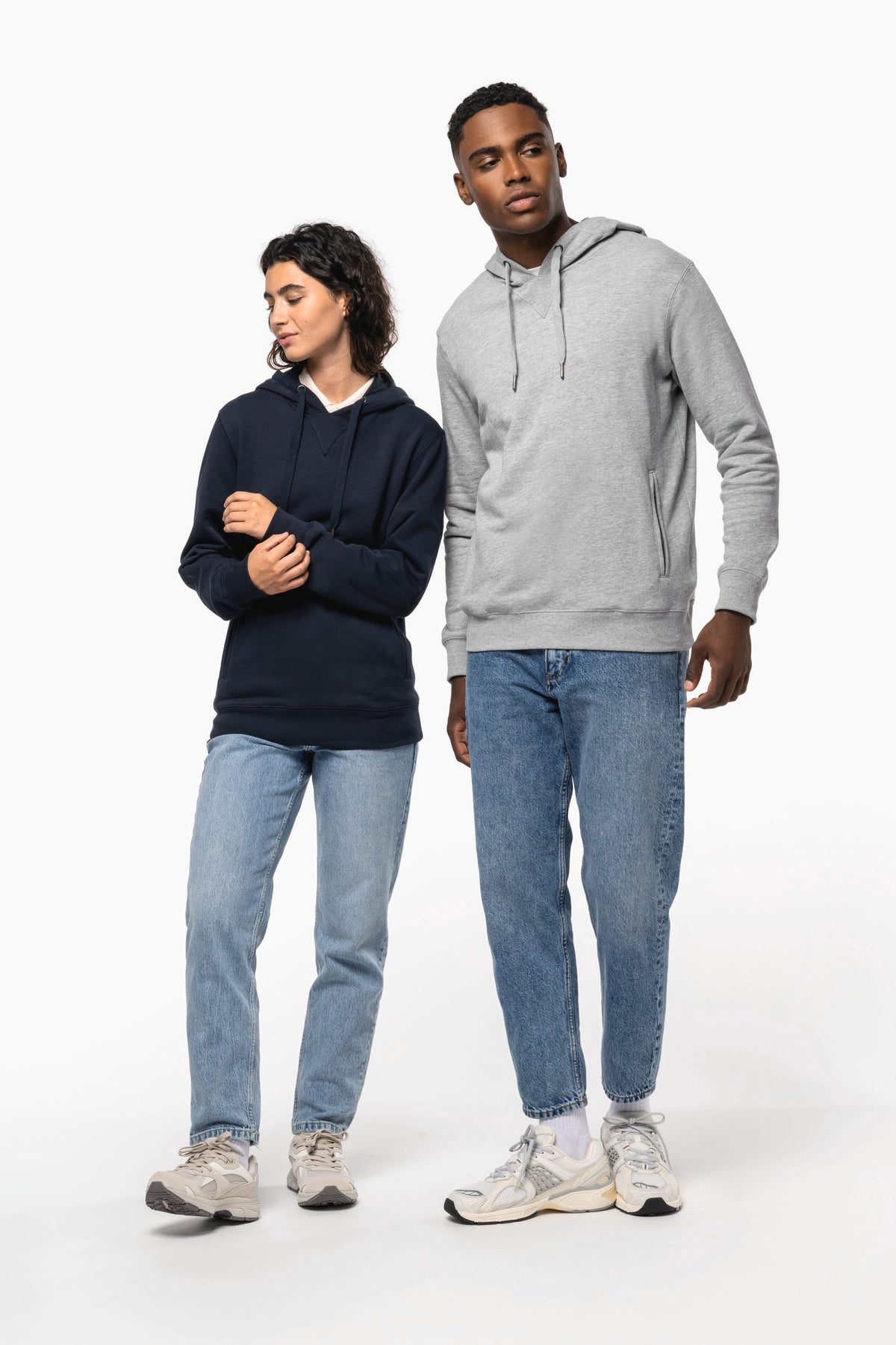 Kariban K4009 Ecologische unisex sweater met capuchon