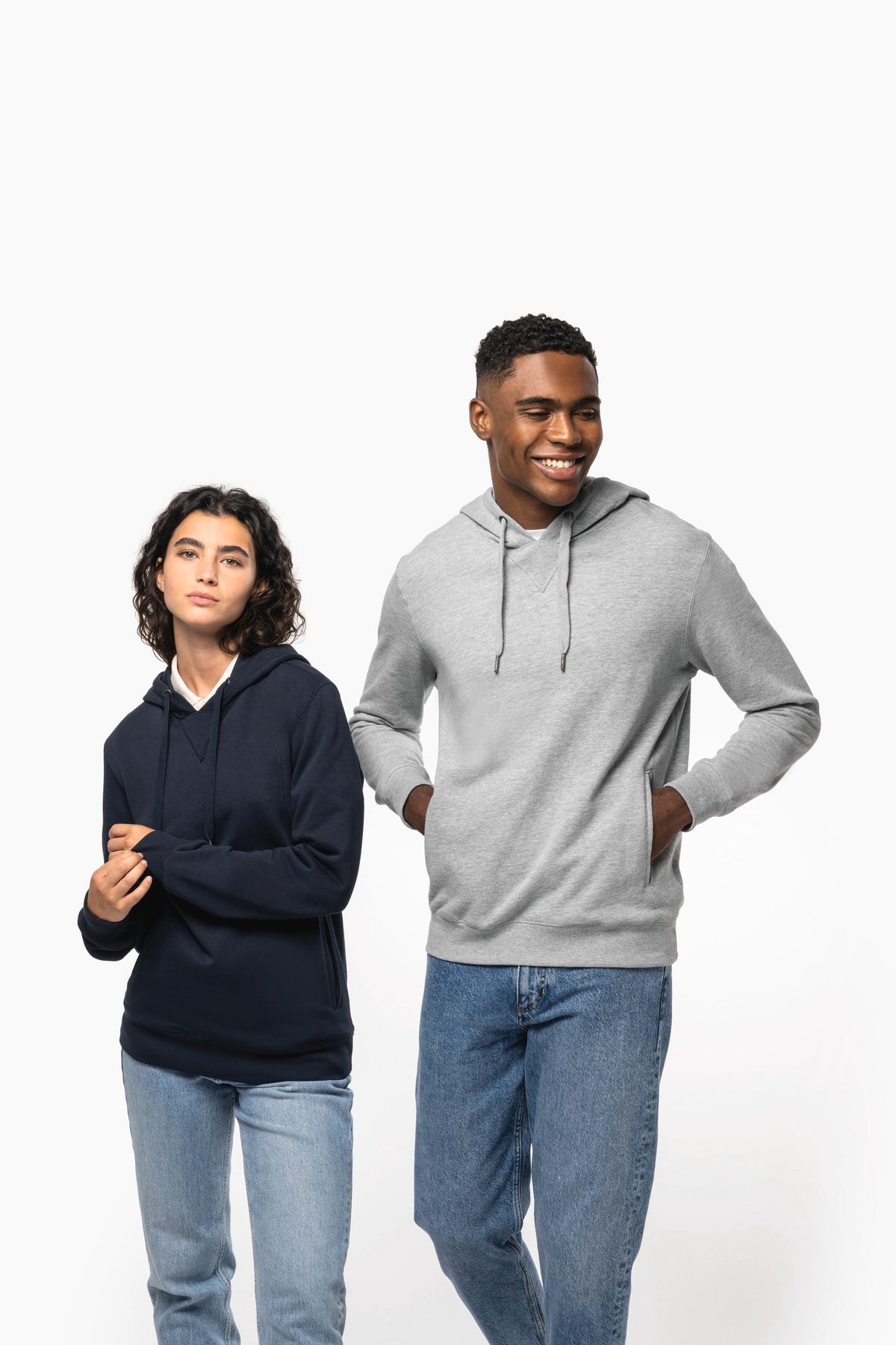 Kariban K4009 Ecologische unisex sweater met capuchon