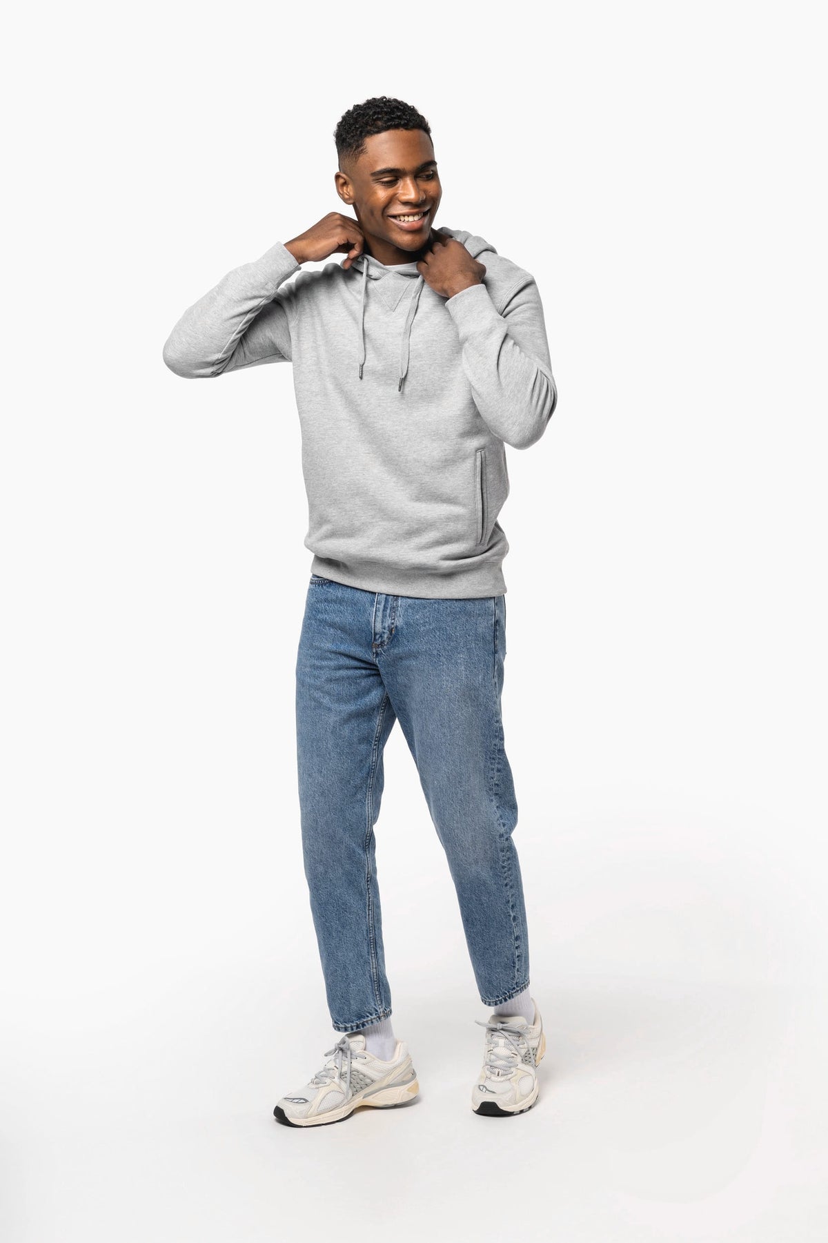 Kariban K4009 Ecologische unisex sweater met capuchon