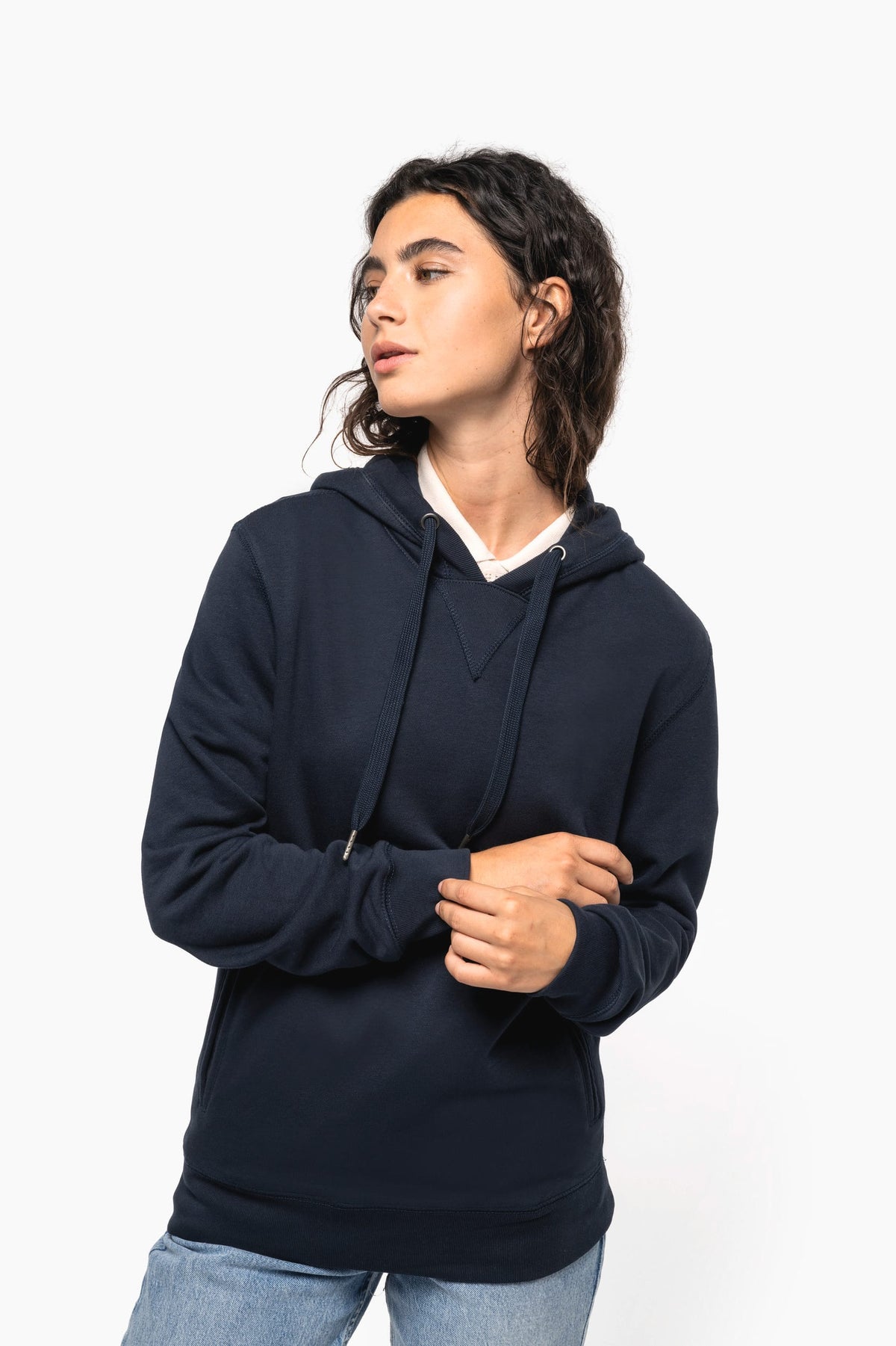 Kariban K4009 Ecologische unisex sweater met capuchon