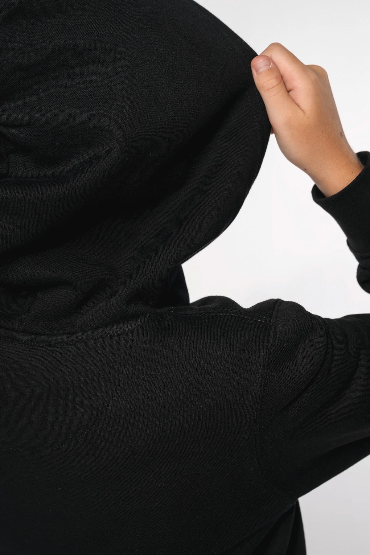 Kariban K4014 Sweater met contrasterende capuchon met motief