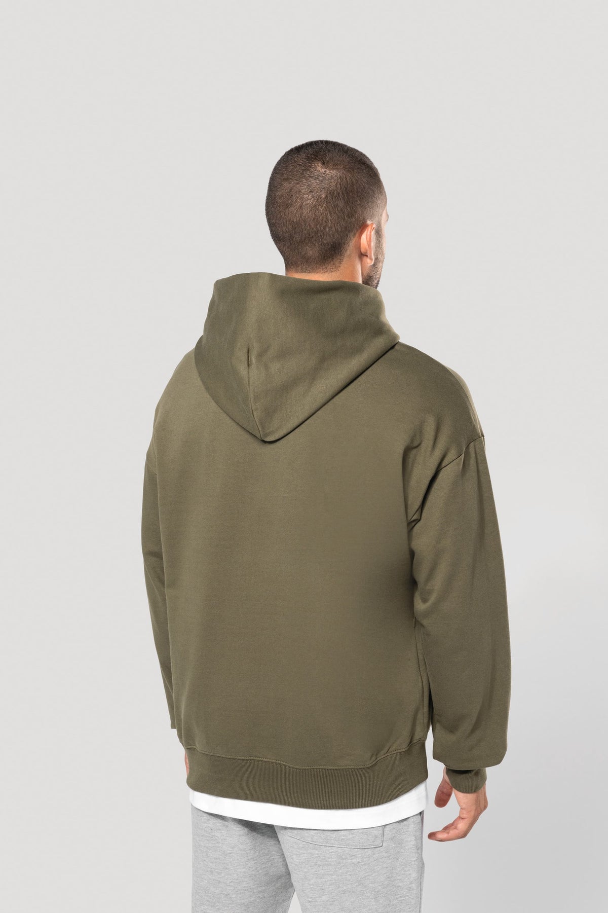 Kariban K4018 Oversized fleece sweater met capuchon