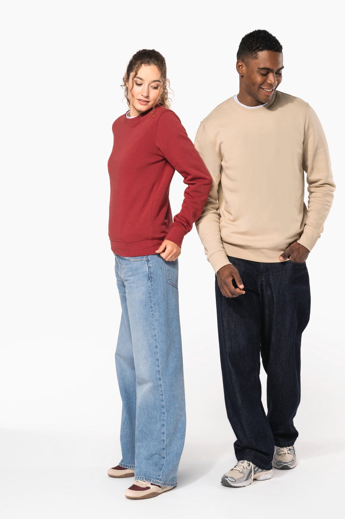 Kariban K4025 Ecologische sweater met ronde hals