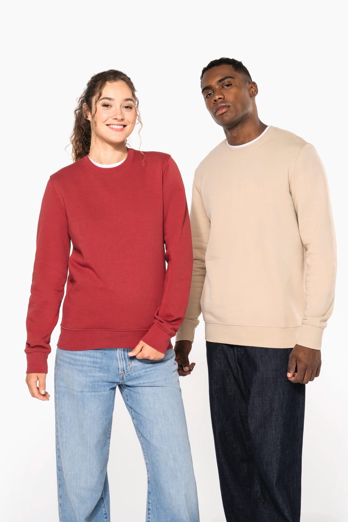 Kariban K4025 Ecologische sweater met ronde hals