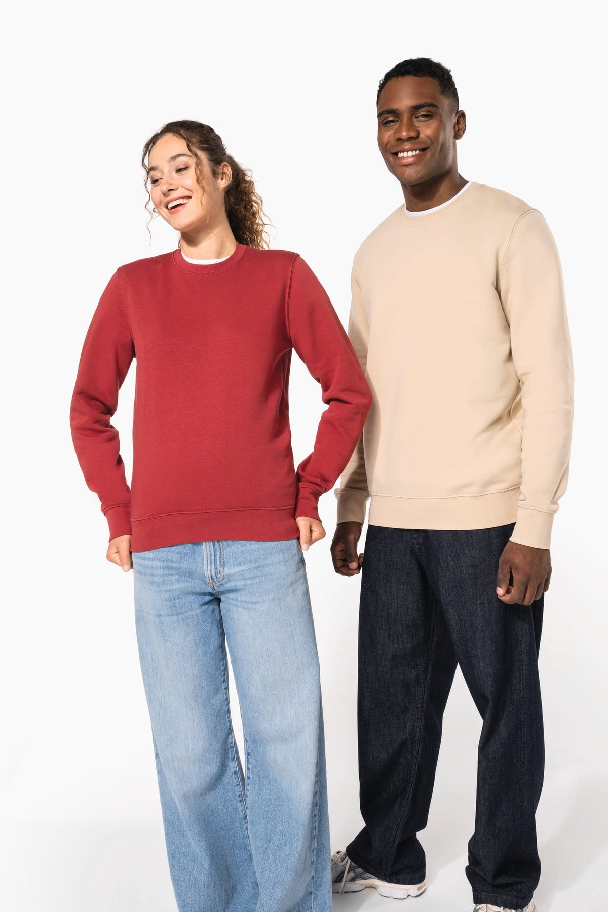 Kariban K4025 Ecologische sweater met ronde hals