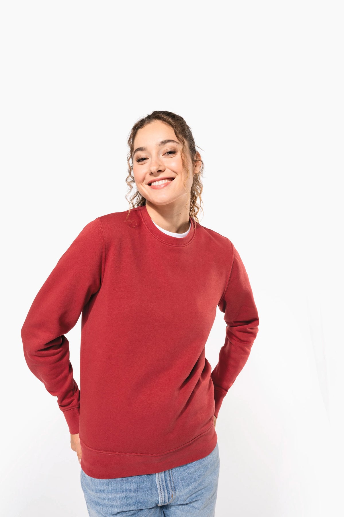 Kariban K4025 Ecologische sweater met ronde hals