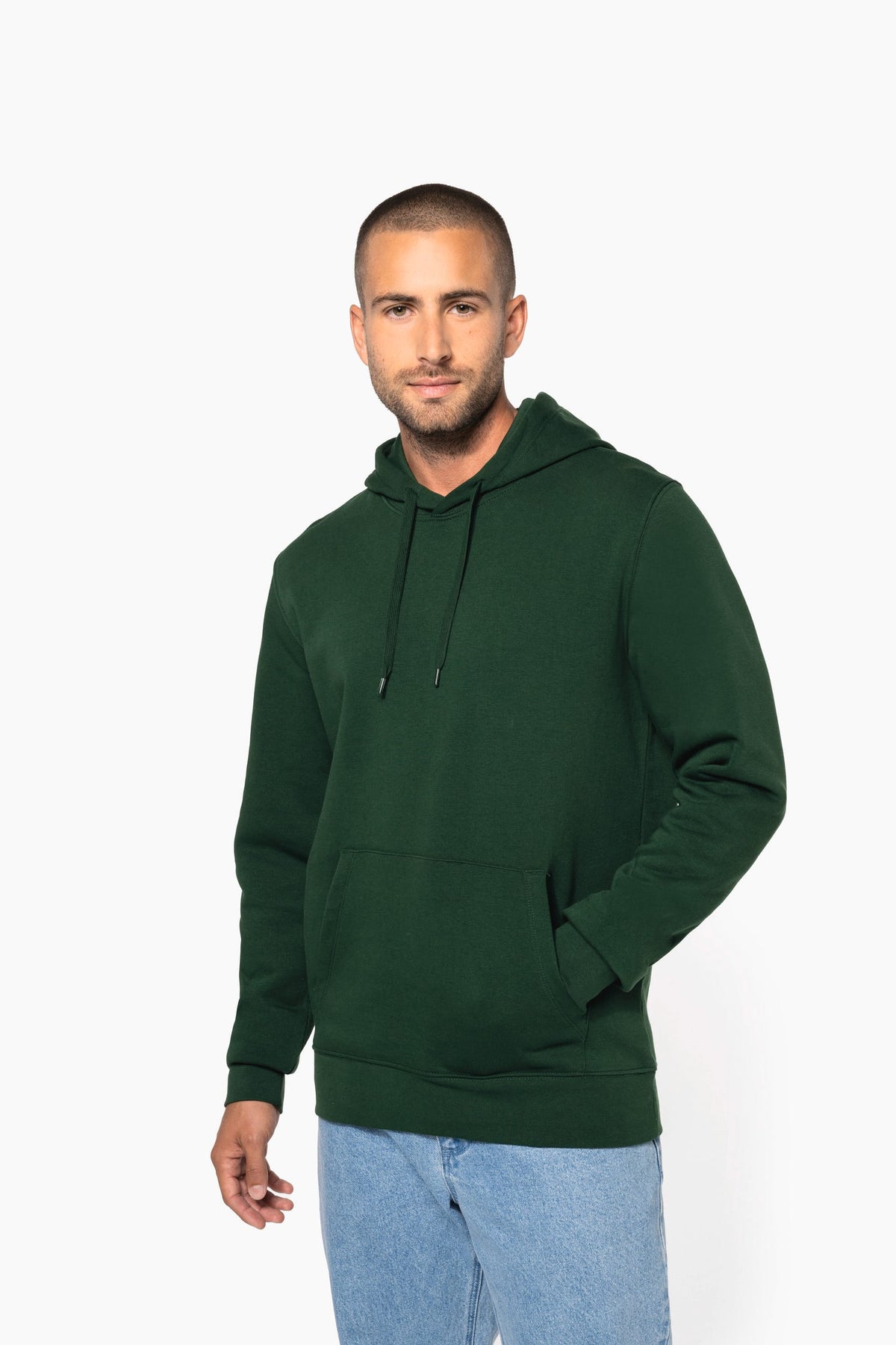 Kariban K4027 Ecologische herensweater met capuchon