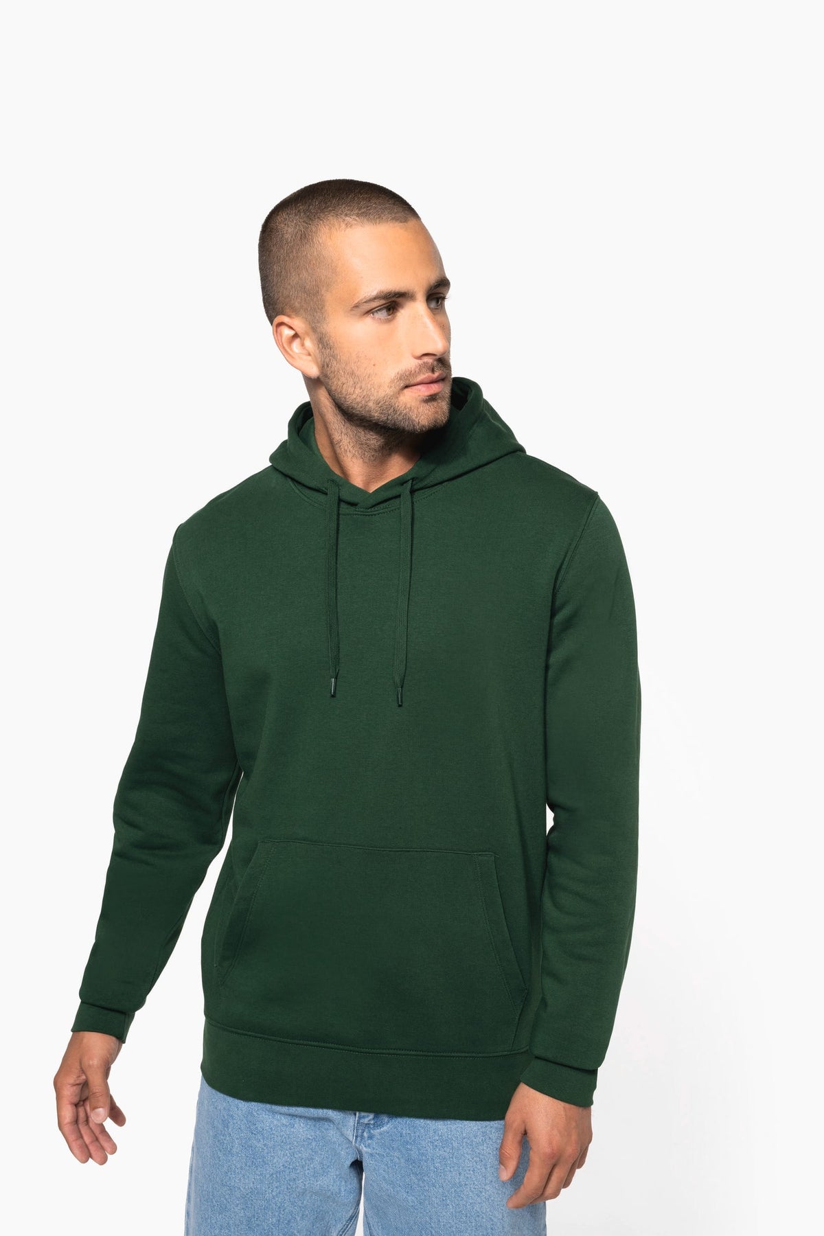 Kariban K4027 Ecologische herensweater met capuchon