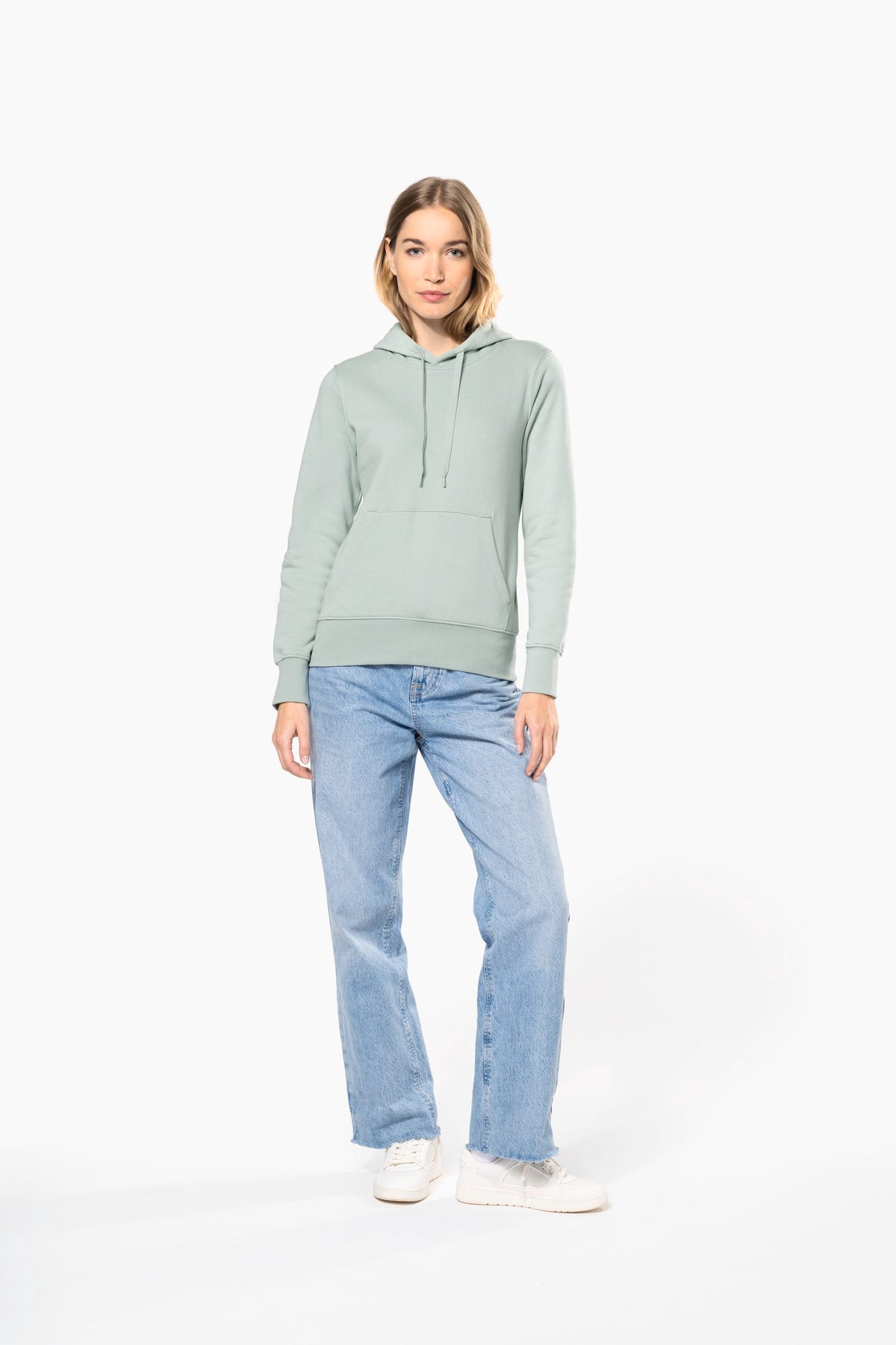 Kariban K4028 Ecologische damessweater met capuchon
