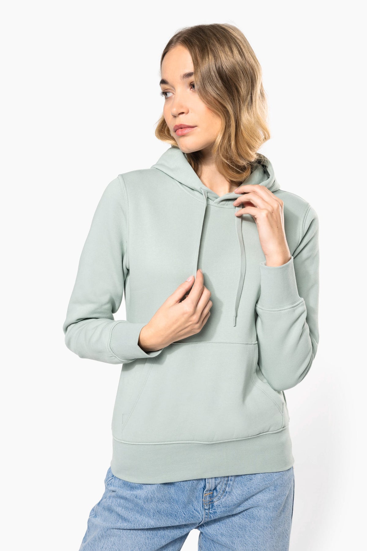 Kariban K4028 Ecologische damessweater met capuchon