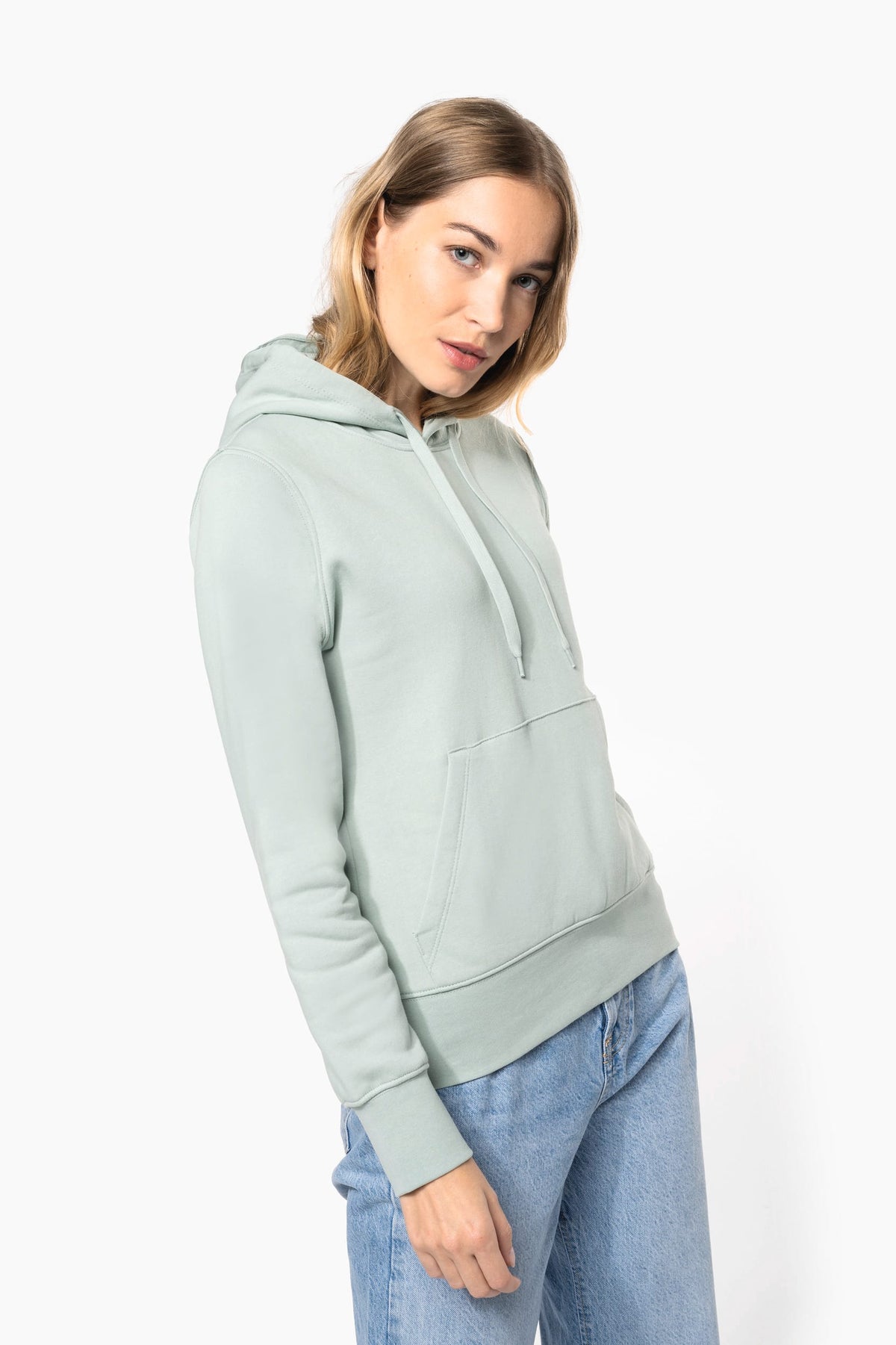 Kariban K4028 Ecologische damessweater met capuchon