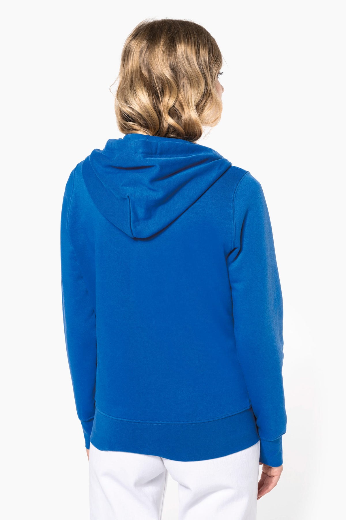 Kariban K4031 Ecologische damessweater met capuchon en ritssluiting