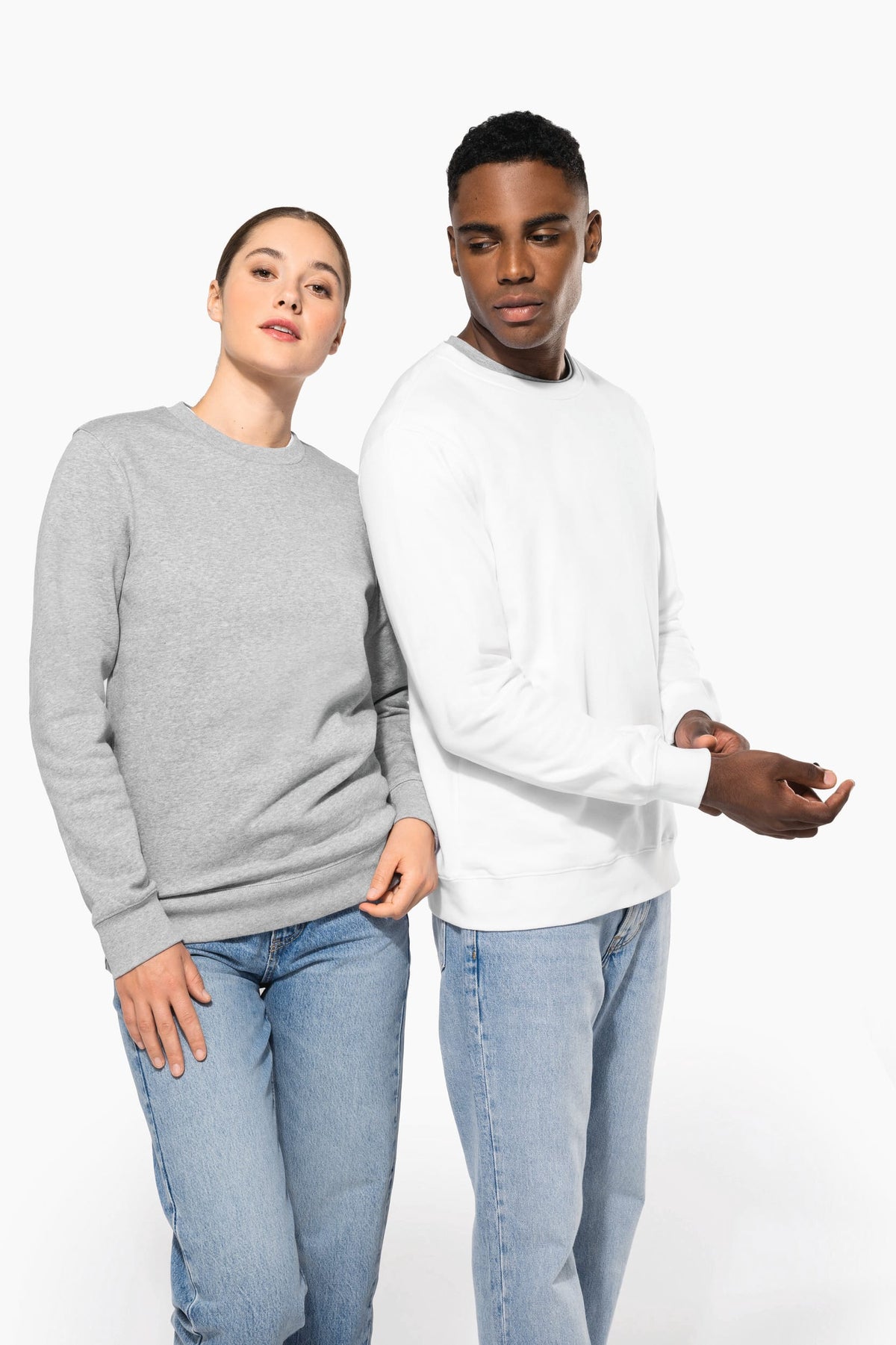 Kariban K4035 Sweater ronde hals 80/20 unisex