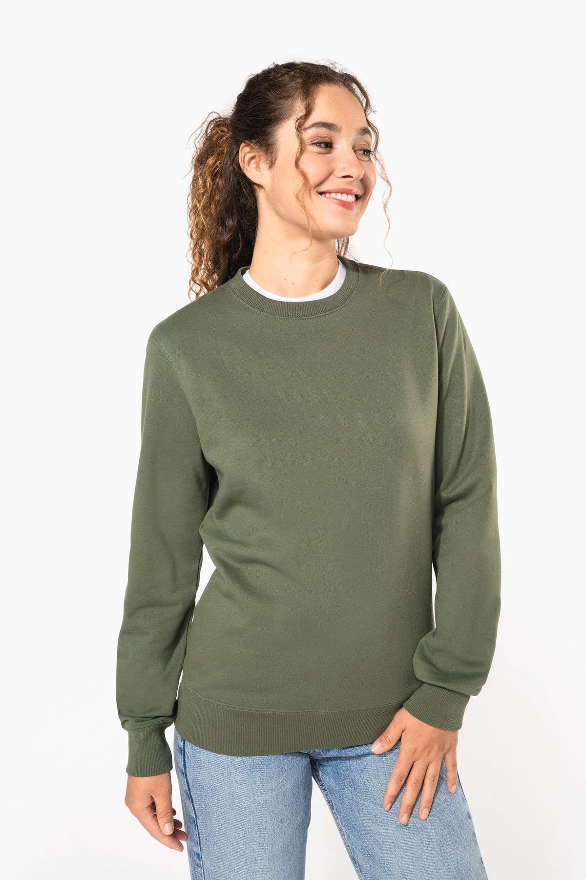 Kariban K4040 Gerecyclede unisex sweater met ronde hals