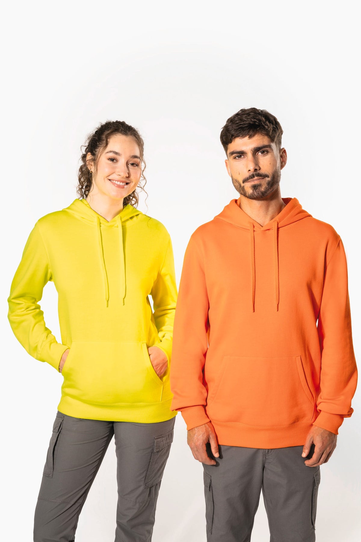 Kariban K4041 Gerecyclede unisex sweater met capuchon