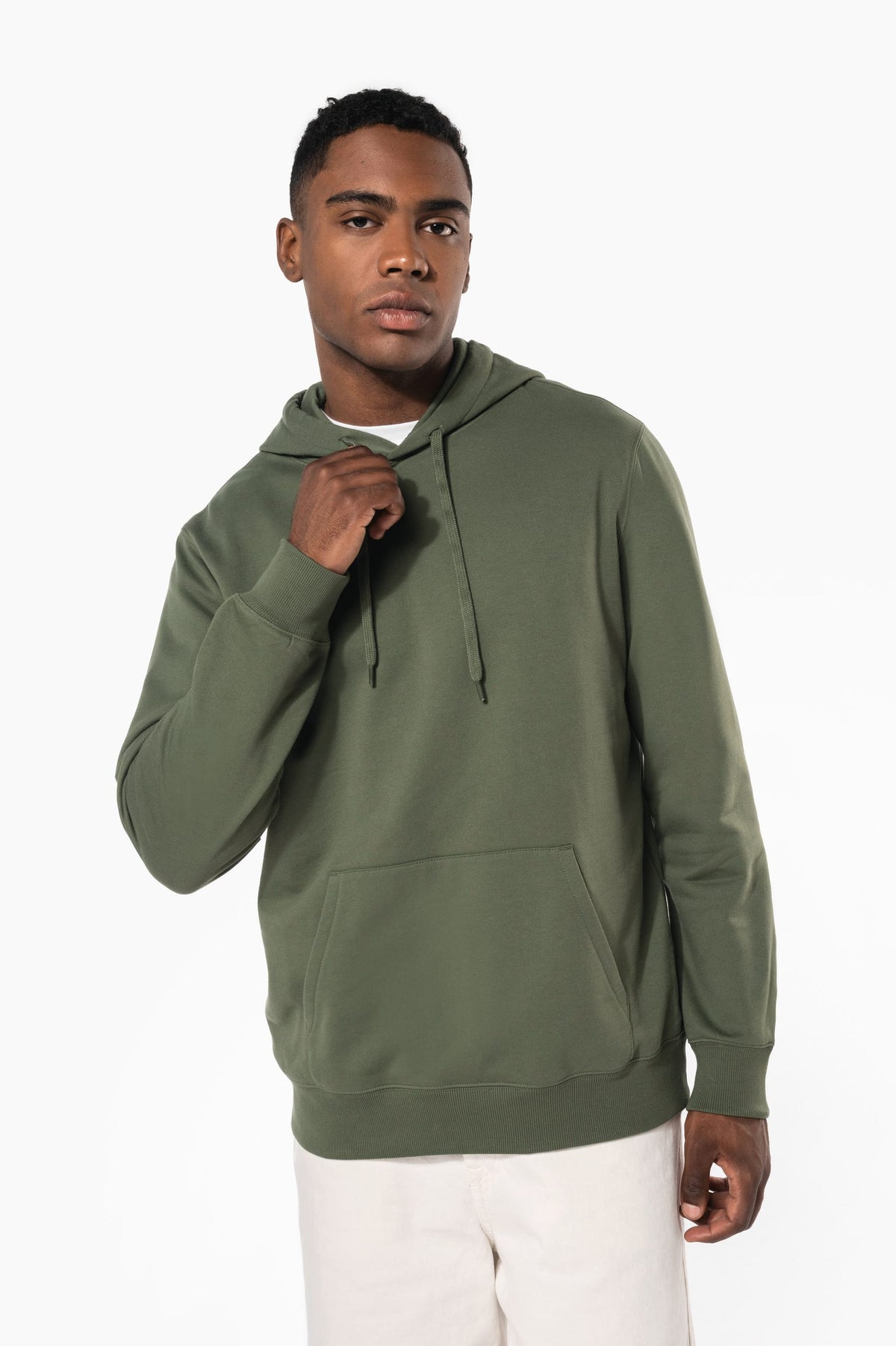 Kariban K4041 Gerecyclede unisex sweater met capuchon