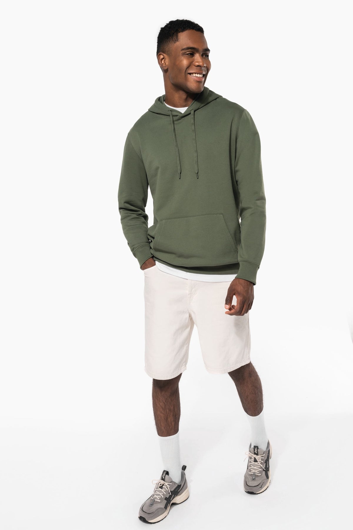 Kariban K4041 Gerecyclede unisex sweater met capuchon