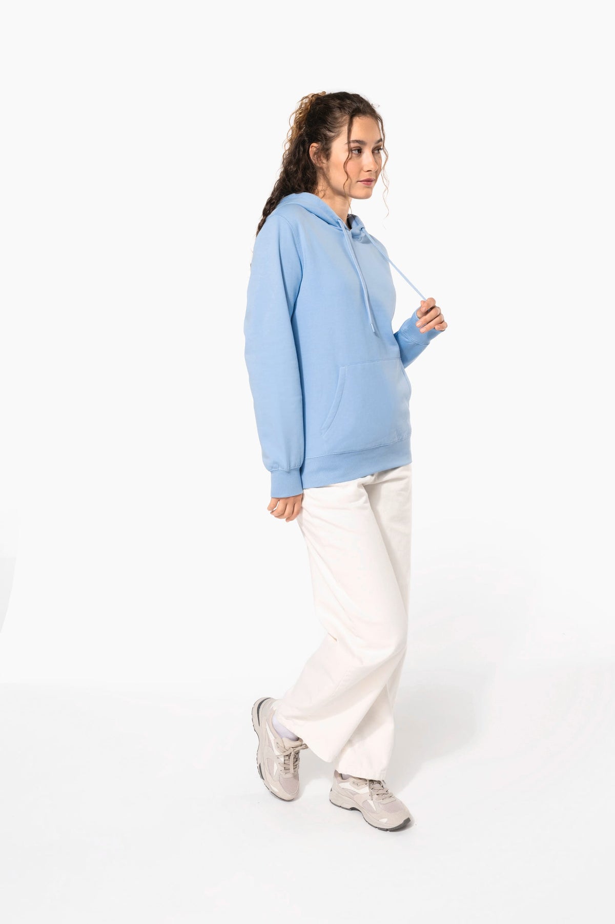 Kariban K4041 Gerecyclede unisex sweater met capuchon