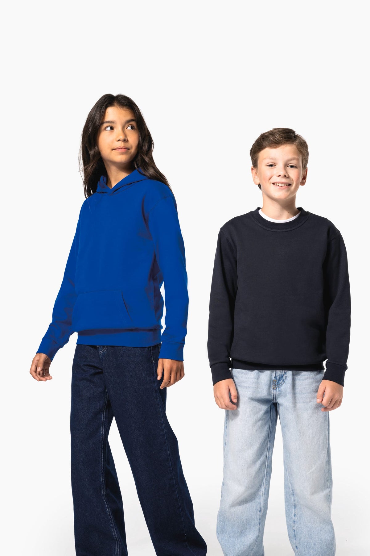 Kariban K4044 Gerecyclede kindersweater met capuchon