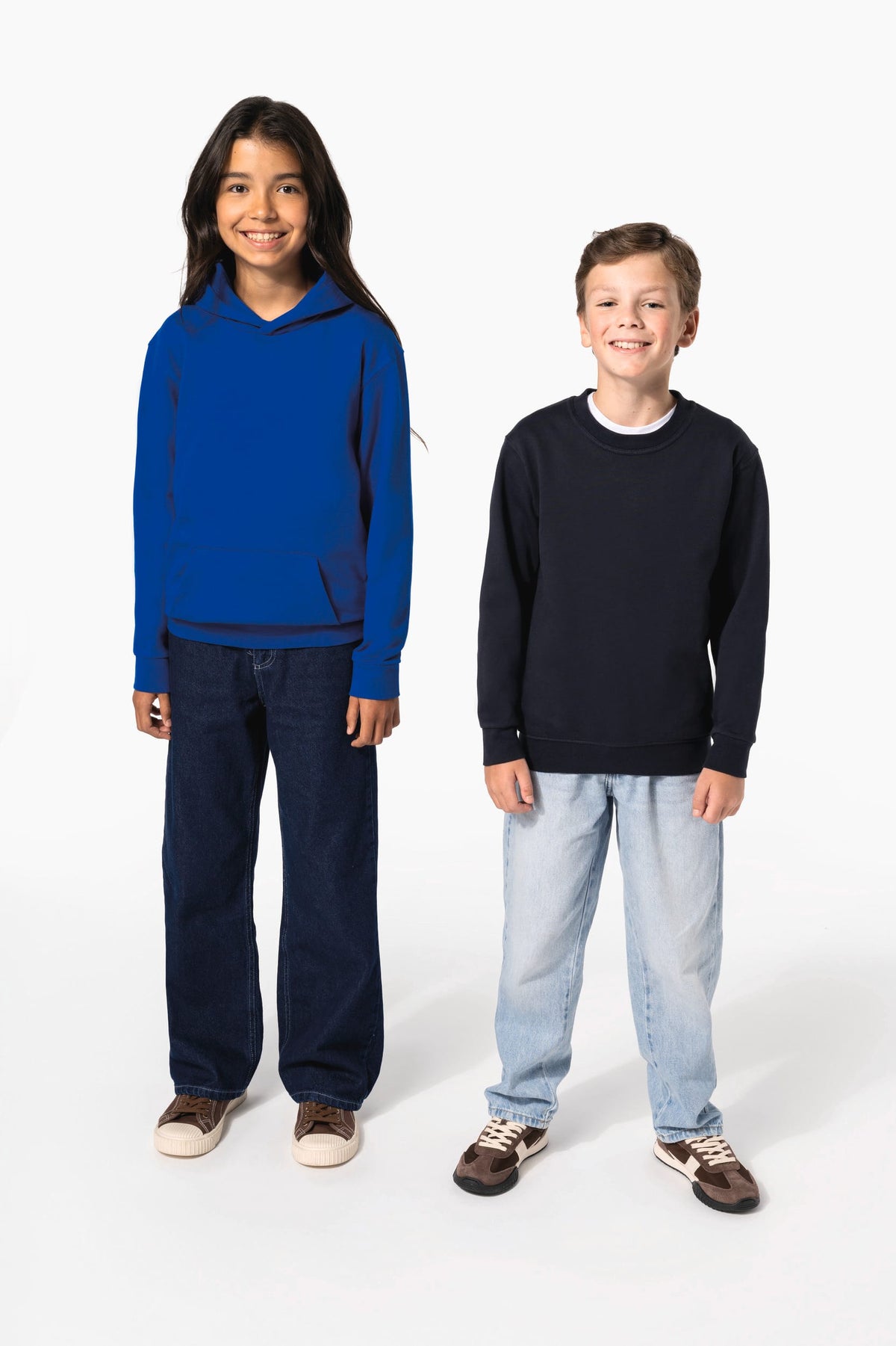 Kariban K4044 Gerecyclede kindersweater met capuchon